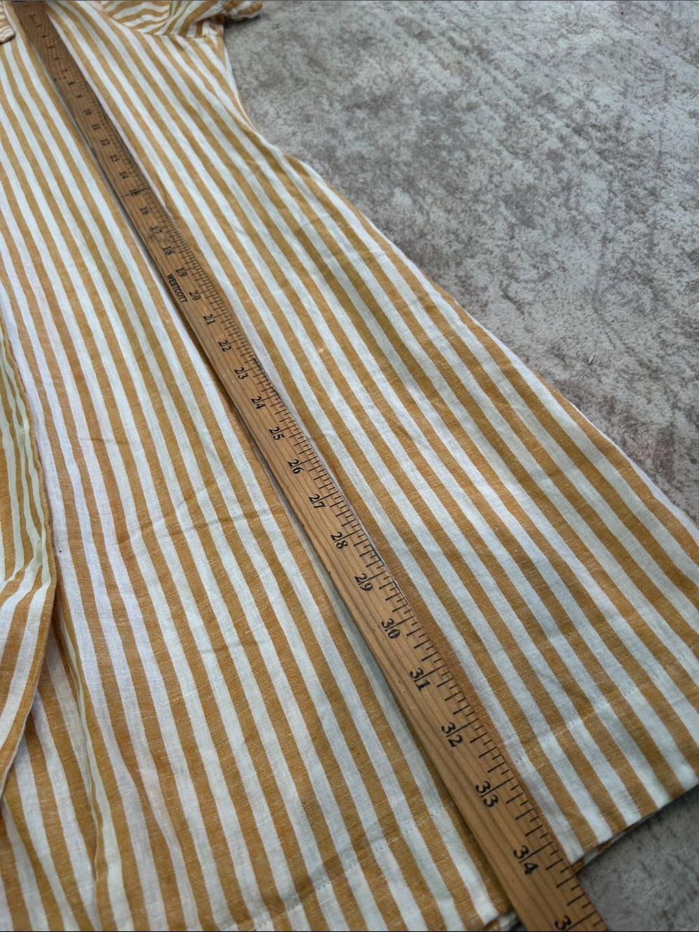 Trovata birds of paradise Striped Button-Front dress dress size small - Picture 9 of 10